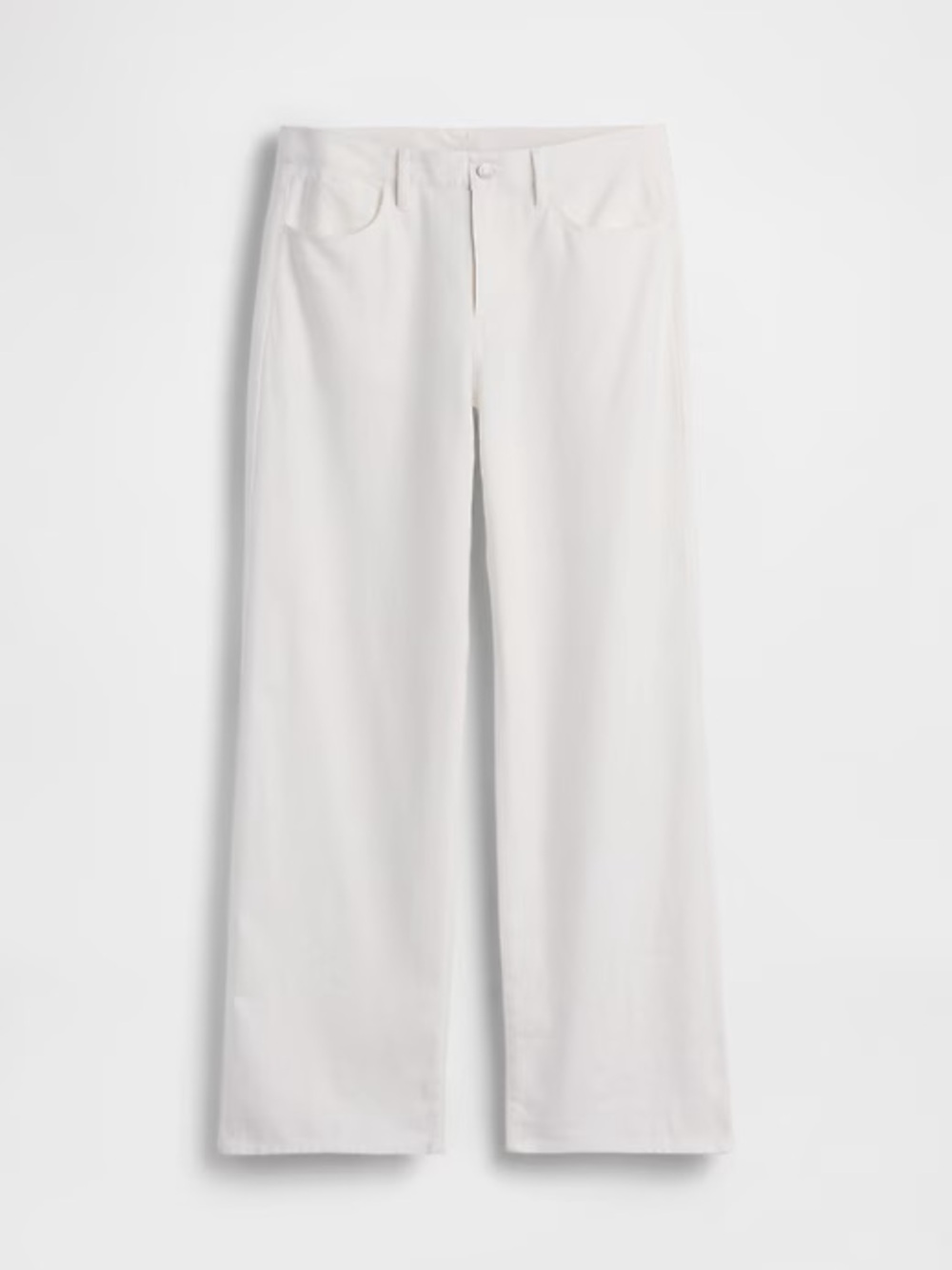 GAP Wide-Leg Pants in White NWT